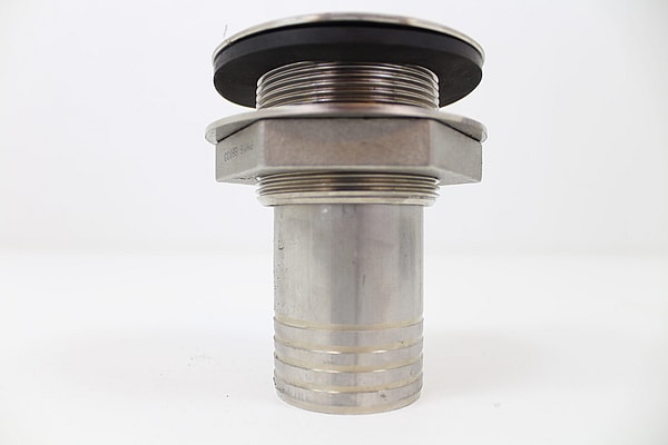Rustfri syre fast AISI 316 Gennemføring 50mm