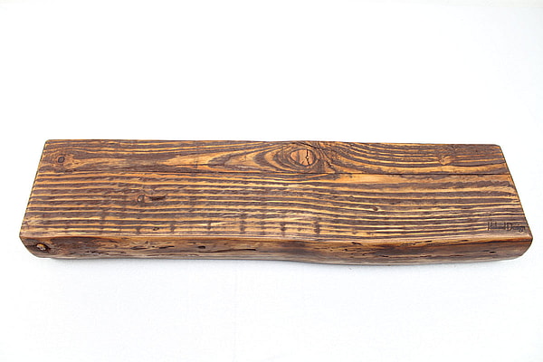 Svævehylde natur kant nr. 10 - smal 60 cm.