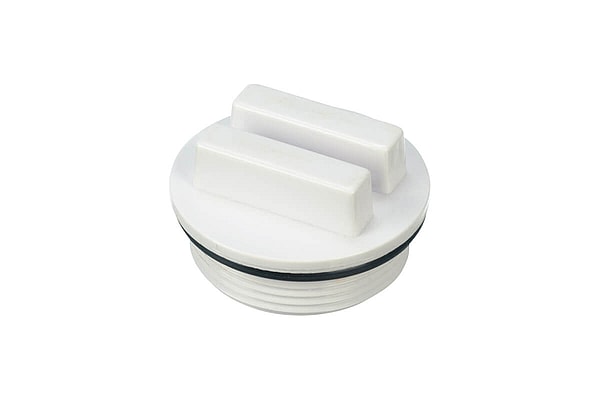 Vinterpropper med gevind 1/2" Hvid - 2 stk.