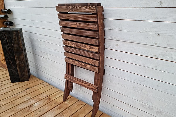Strandstol i genbrugstræ - Idalund Design